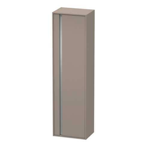 Duravit Hochschrank Ketho 50x36cm, Tür rechts, basalt matt
