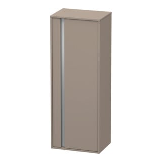 Duravit Hochschrank Ketho 50x36cm, Tür rechts, basalt matt