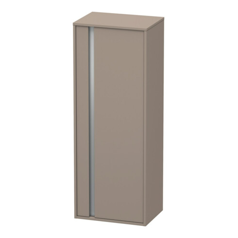 Duravit Hochschrank Ketho 50x36cm, Tür rechts, basalt matt