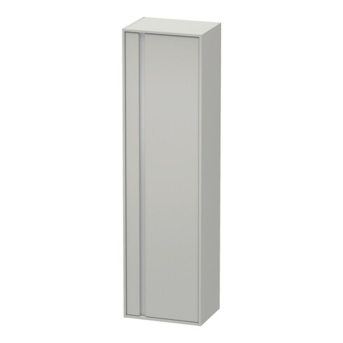 Duravit Hochschrank Ketho 50x36cm, Tür rechts, betongrau matt