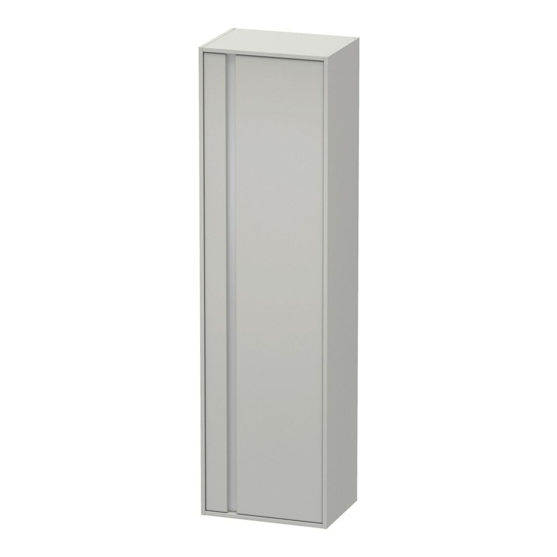 Duravit Hochschrank Ketho 50x36cm, Tür rechts, betongrau matt