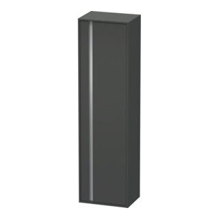 Duravit Hochschrank Ketho 50x36cm, Tür rechts, graphit matt