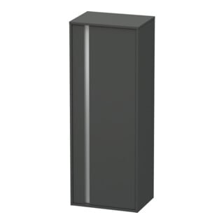 Duravit Hochschrank Ketho 50x36cm, Tür rechts, graphit matt