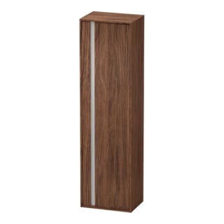 Duravit Hochschrank Ketho 50x36cm, Tür rechts, nussbaum dunkel