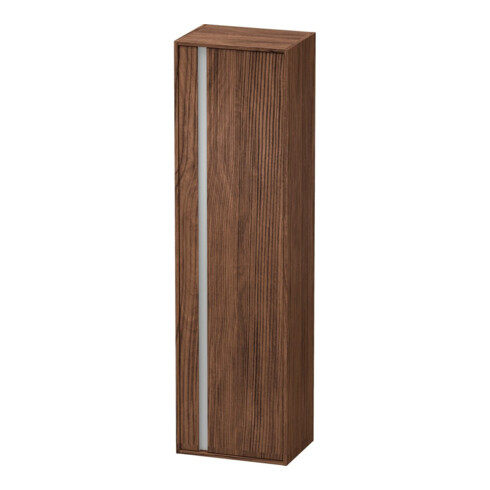 Duravit Hochschrank Ketho 50x36cm, Tür rechts, nussbaum dunkel