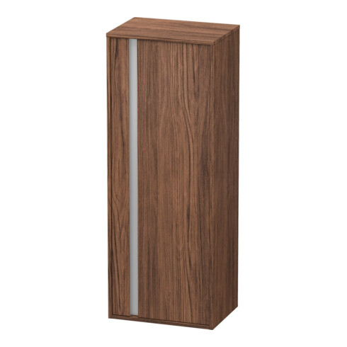 Duravit Hochschrank Ketho 50x36cm, Tür rechts, nussbaum dunkel