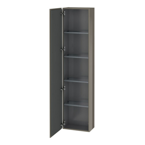 Duravit Hochschrank L-Cube 40x24,3x176cm, Tür li, flan. Gr hgl