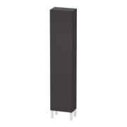 Duravit Hochschrank L-Cube 40x24,3x176cm, Tür li, graphit supermatt