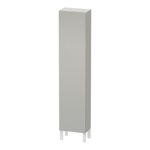 Duravit Hochschrank L-Cube 40x24,3x176cm, Tür links, betongrau matt