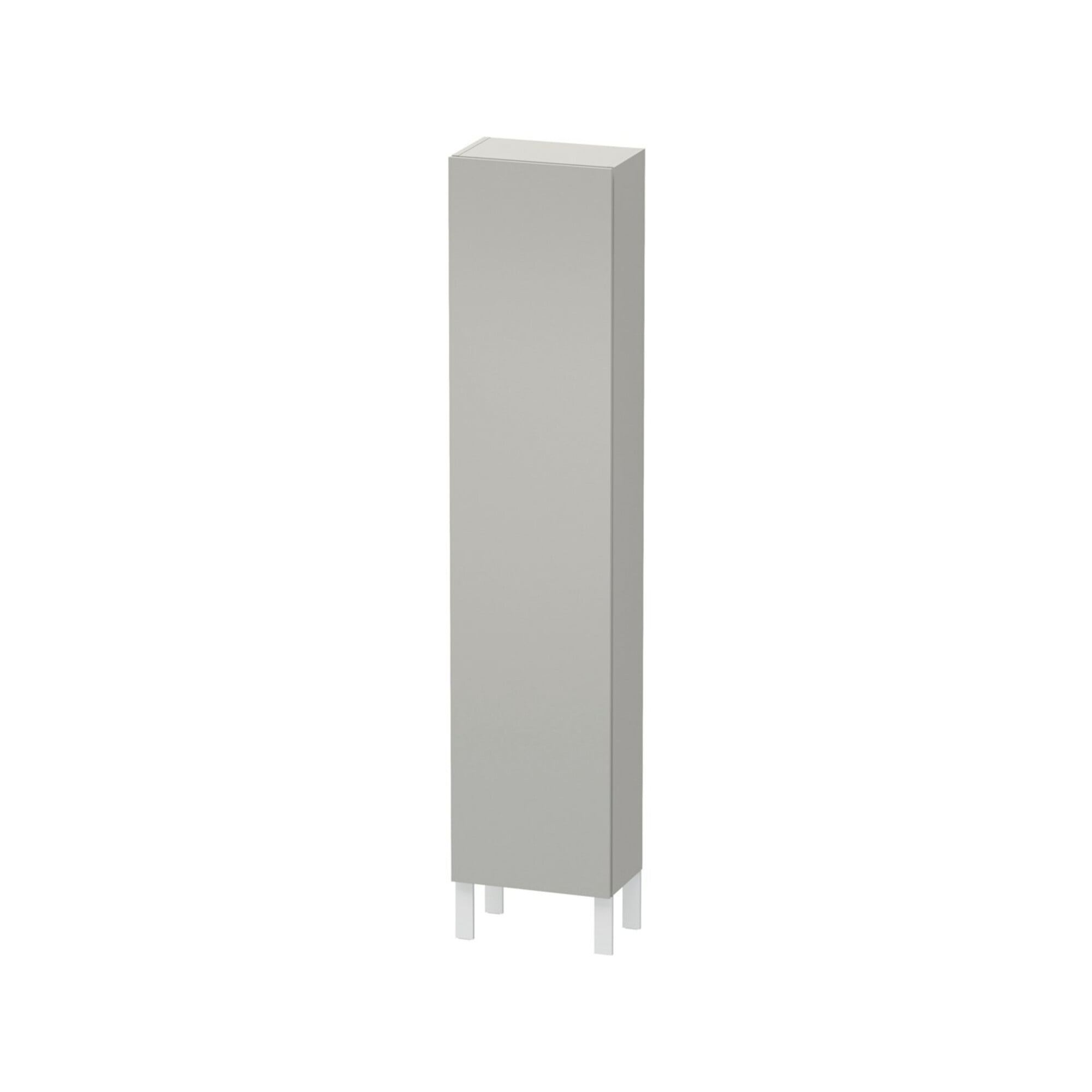 Duravit Hochschrank L-Cube 40x24,3x176cm, Tür links, betongrau matt