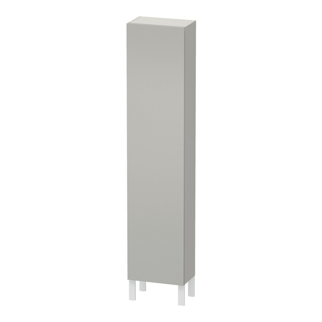 Duravit Hochschrank L-Cube 40x24,3x176cm, Tür links, betongrau matt