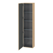 Duravit Hochschrank L-Cube 40x24,3x176cm, Tür links, Eiche natur