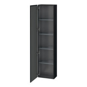 Duravit Hochschrank L-Cube 40x24,3x176cm, Tür links, Eiche schwarz