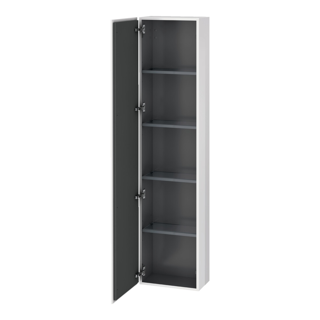 Duravit Hochschrank L-Cube 40x24,3x176cm, Tür links, nussbaum natur
