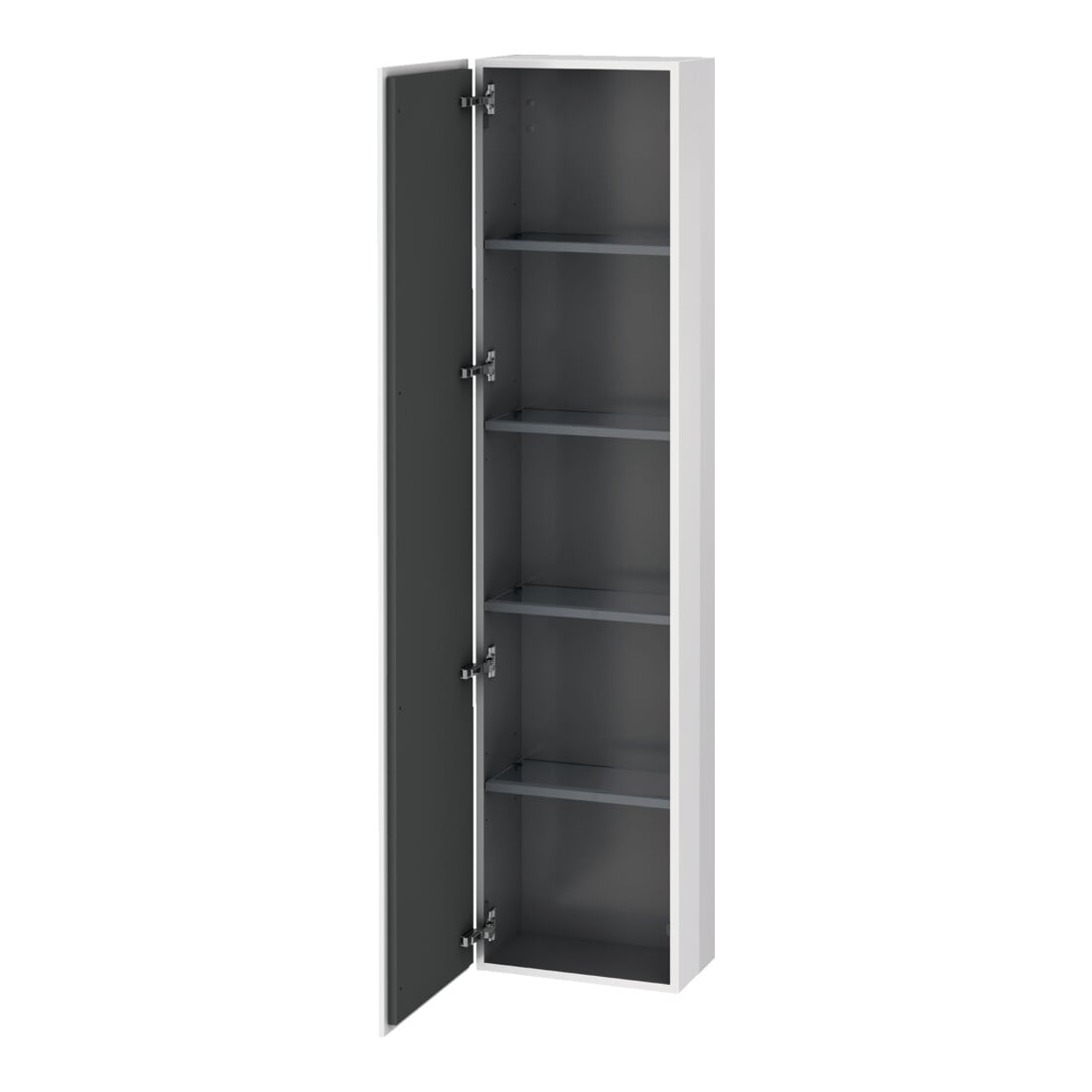 Duravit Hochschrank L-Cube 40x24,3x176cm, Tür links, nussbaum natur