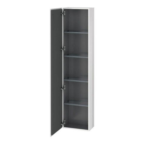 Duravit Hochschrank L-Cube 40x24,3x176cm, Tür links, weiß Hochglanz