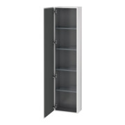 Duravit Hochschrank L-Cube 40x24,3x176cm, Tür links, weiß Hochglanz