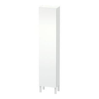 Duravit Hochschrank L-Cube 40x24,3x176cm, Tür links, weiß matt