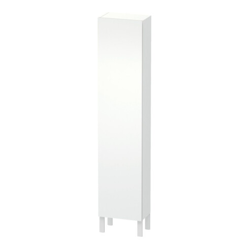 Duravit Hochschrank L-Cube 40x24,3x176cm, Tür links, weiß matt