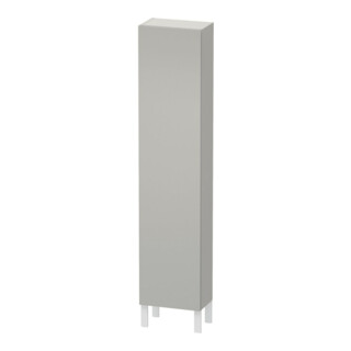 Duravit Hochschrank L-Cube 40x24,3x176cm, Tür re, betongrau matt