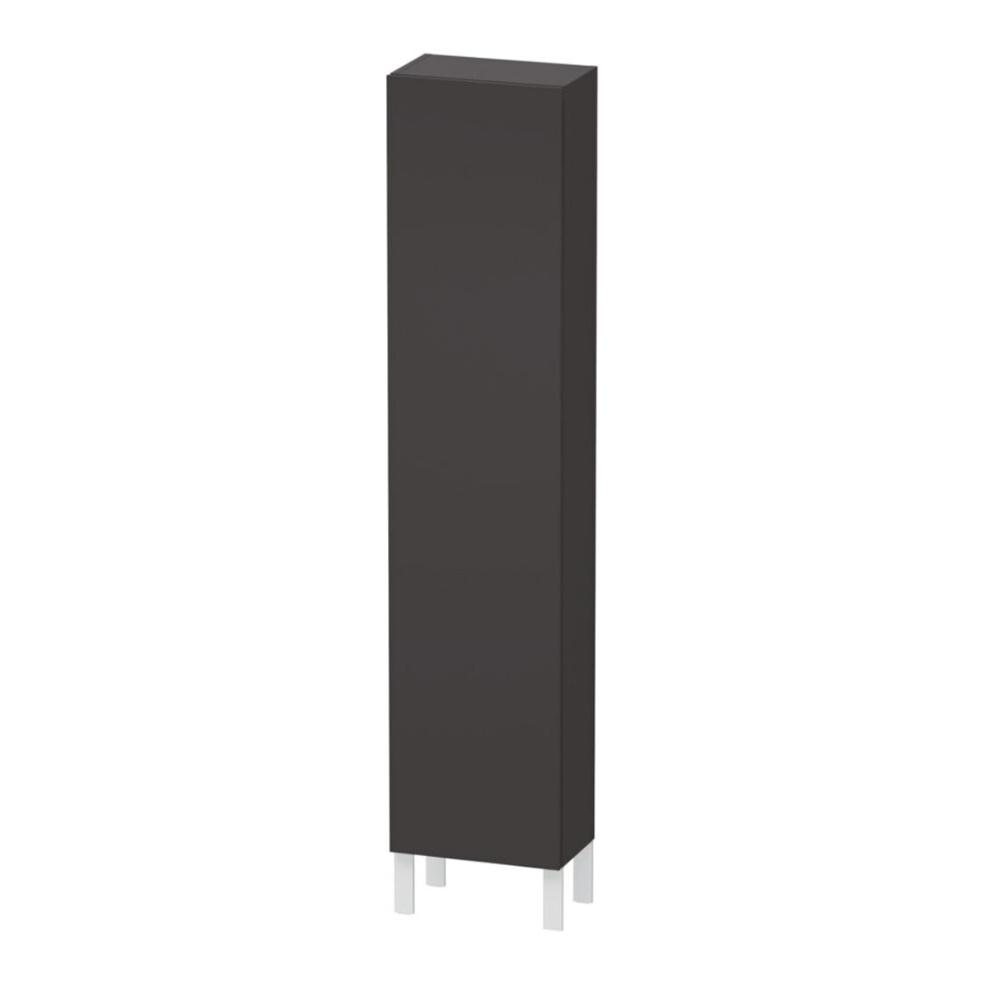 Duravit Hochschrank L-Cube 40x24,3x176cm, Tür re, graphit supermatt