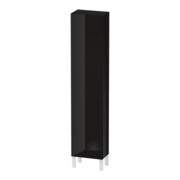 Duravit Hochschrank L-Cube 40x24,3x176cm, Tür re, schwarz Hochglanz
