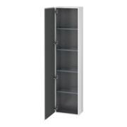 Duravit Hochschrank L-Cube 40x24,3x176cm, Tür re, weiß supermatt