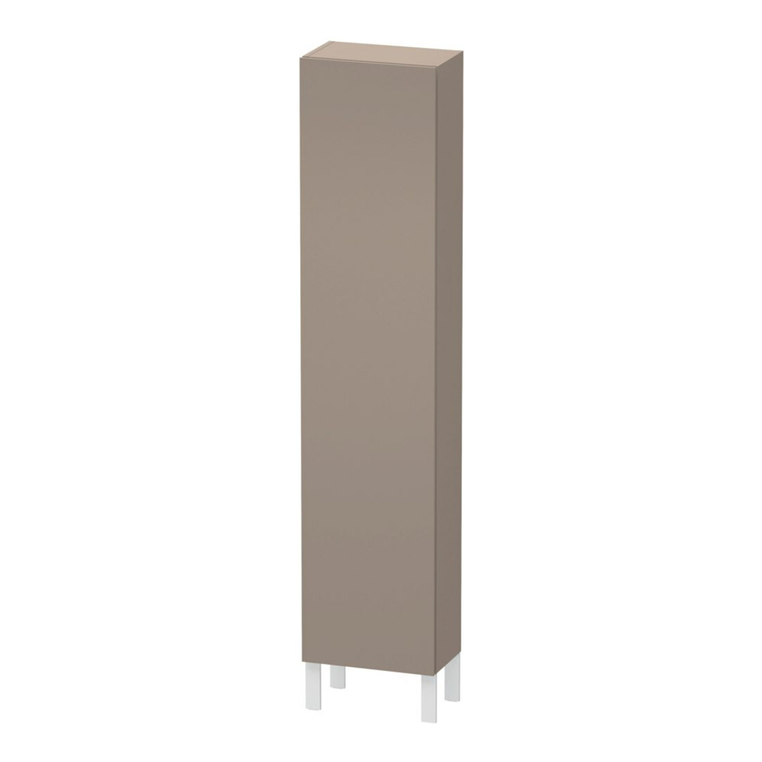Duravit Hochschrank L-Cube 40x24,3x176cm, Tür rechts, basalt matt