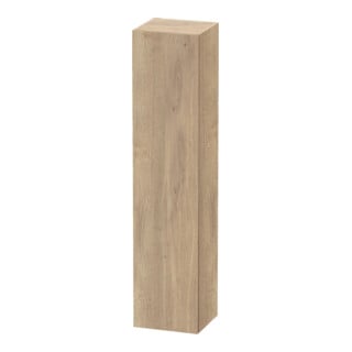 Duravit Hochschrank L-Cube 40x36,3x176cm, Tür li, eiche marmoriert
