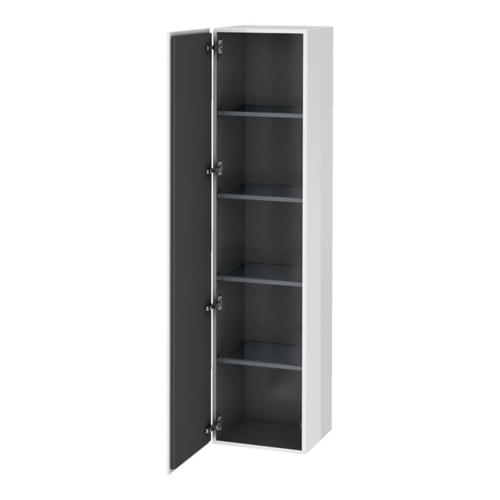 Duravit Hochschrank L-Cube 40x36,3x176cm, Tür li, eiche marmoriert