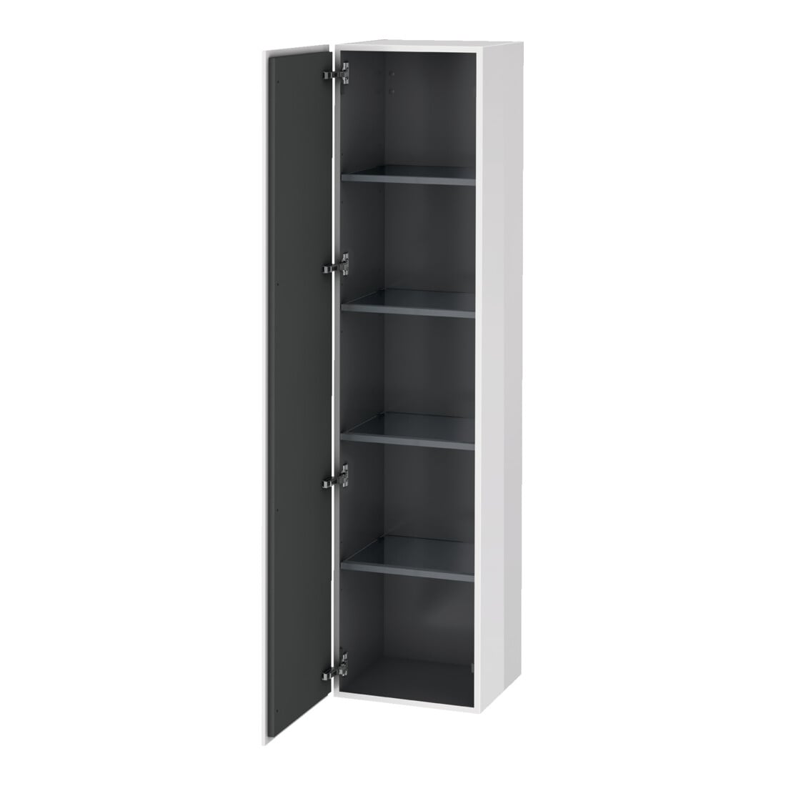 Duravit Hochschrank L-Cube 40x36,3x176cm, Tür li, eiche marmoriert