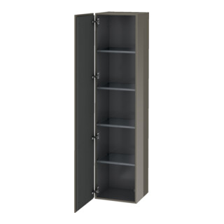 Duravit Hochschrank L-Cube 40x36,3x176cm, Tür li, flan. Gr hgl