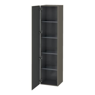 Duravit Hochschrank L-Cube 40x36,3x176cm, Tür li, flan. Gr s-matt