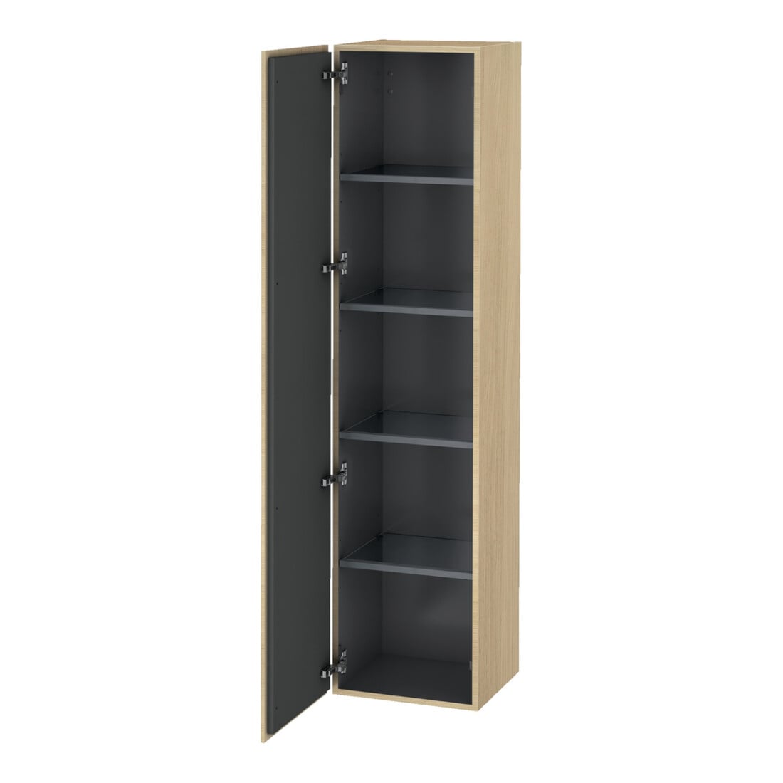 Duravit Hochschrank L-Cube 40x36,3x176cm, Tür li, mediterane eiche