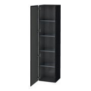 Duravit Hochschrank L-Cube 40x36,3x176cm, Tür links, Eiche schwarz