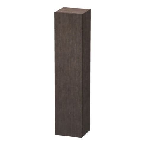 Duravit Hochschrank L-Cube 40x36,3x176cm, Tür re, Ei dkl. gebürstet