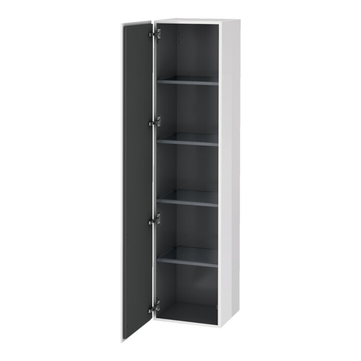 Duravit Hochschrank L-Cube 40x36,3x176cm, Tür re, eiche marmoriert