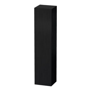 Duravit Hochschrank L-Cube 40x36,3x176cm, Tür rechts, Eiche schwarz