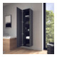 Duravit Hochschrank L-Cube 40x36,3x176cm, Tür rechts, graphit matt