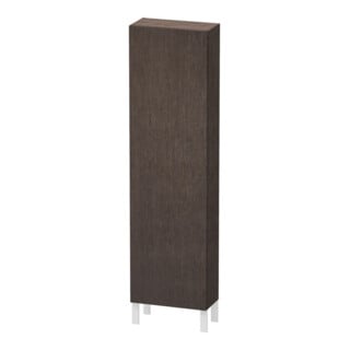 Duravit Hochschrank L-Cube 50x24,3x176cm, Tür li, Ei dkl. gebürstet