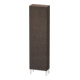 Duravit Hochschrank L-Cube 50x24,3x176cm, Tür li, Ei dkl. gebürstet-1