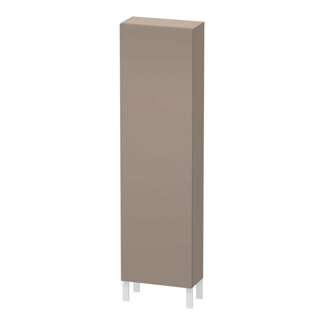 Duravit Hochschrank L-Cube 50x24,3x176cm, Tür links, basalt matt
