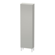 Duravit Hochschrank L-Cube 50x24,3x176cm, Tür links, betongrau matt