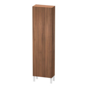 Duravit Hochschrank L-Cube 50x24,3x176cm, Tür links, nussbaum natur