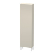 Duravit Hochschrank L-Cube 50x24,3x176cm, Tür links, taupe matt