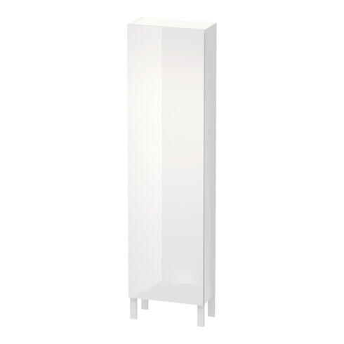 Duravit Hochschrank L-Cube 50x24,3x176cm, Tür links, weiß Hochglanz