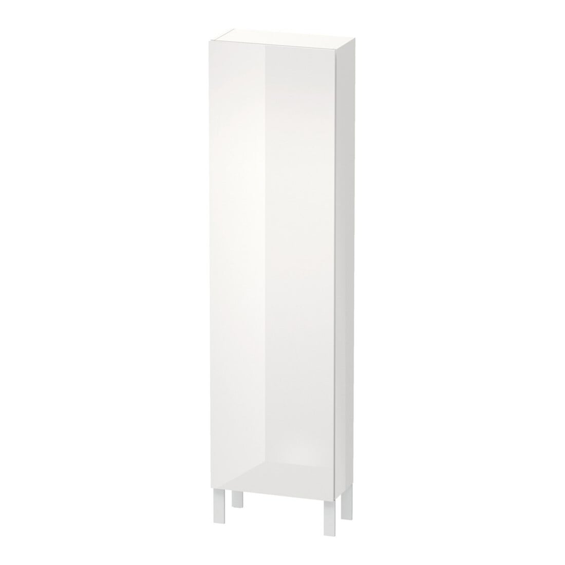 Duravit Hochschrank L-Cube 50x24,3x176cm, Tür links, weiß Hochglanz