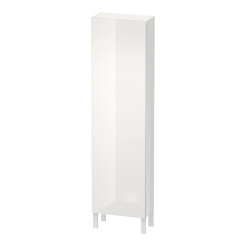 Duravit Hochschrank L-Cube 50x24,3x176cm, Tür links, weiß Hochglanz
