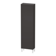 Duravit Hochschrank L-Cube 50x24,3x176cm, Tür re, graphit supermatt