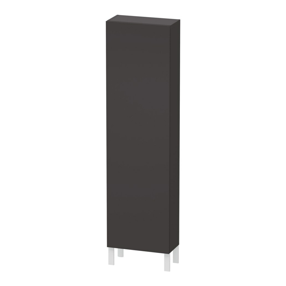Duravit Hochschrank L-Cube 50x24,3x176cm, Tür re, graphit supermatt